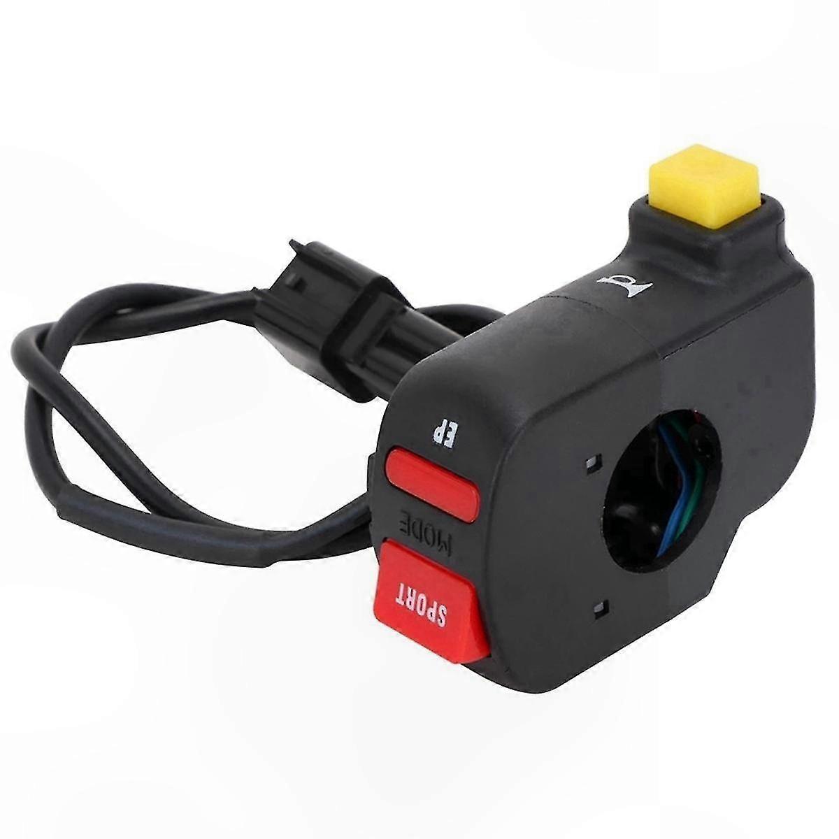 Left Handlebar Switch Button for Electric Motorcycles Compatible with Light Bee Models