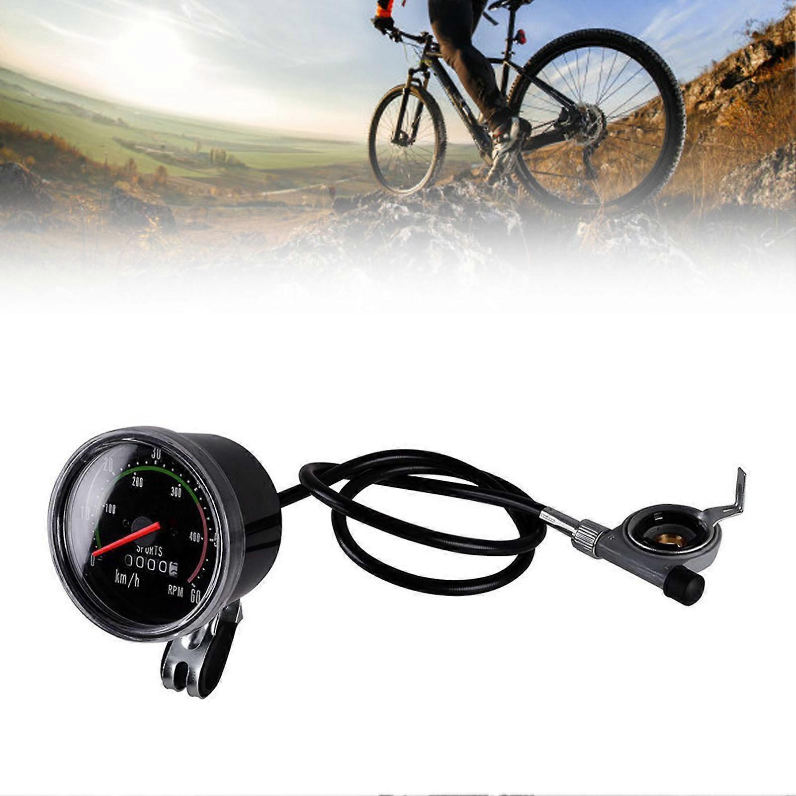 Cycle Mechanical Speedometer Odometer for 26-29 Inch Bikes