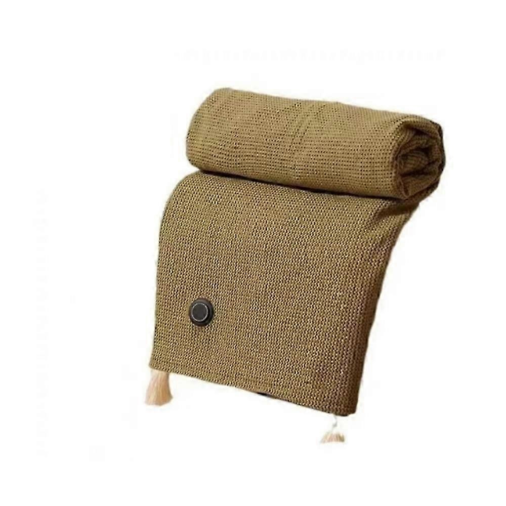 Portable Heated Shawl with Zippers - Electric Blanket Shawl for Warm Comfort on the Go