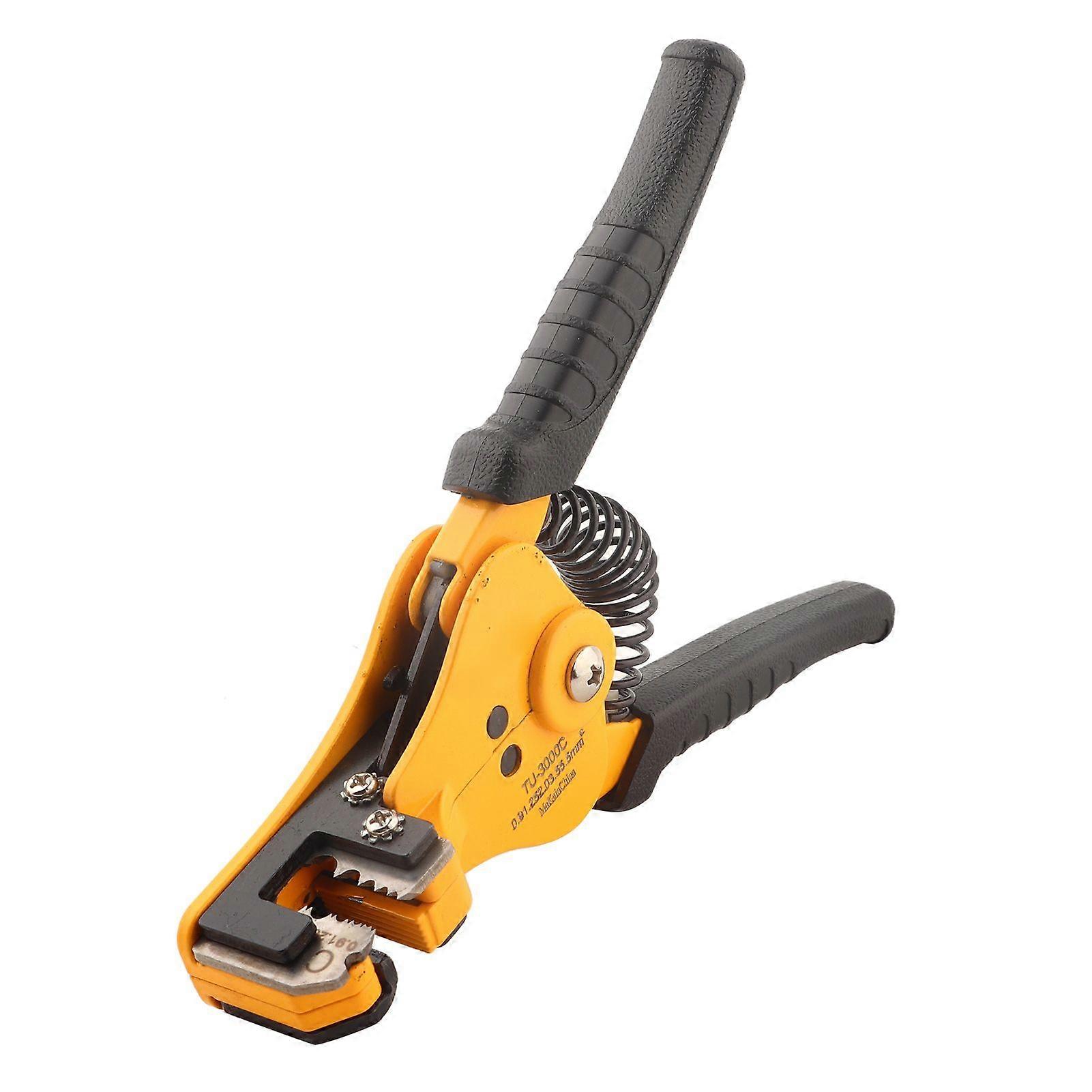 Automatic Wire Stripper Pliers Electricians Cable Stripping Tool 0.9/1.25/2.0/3.5/5.5mm