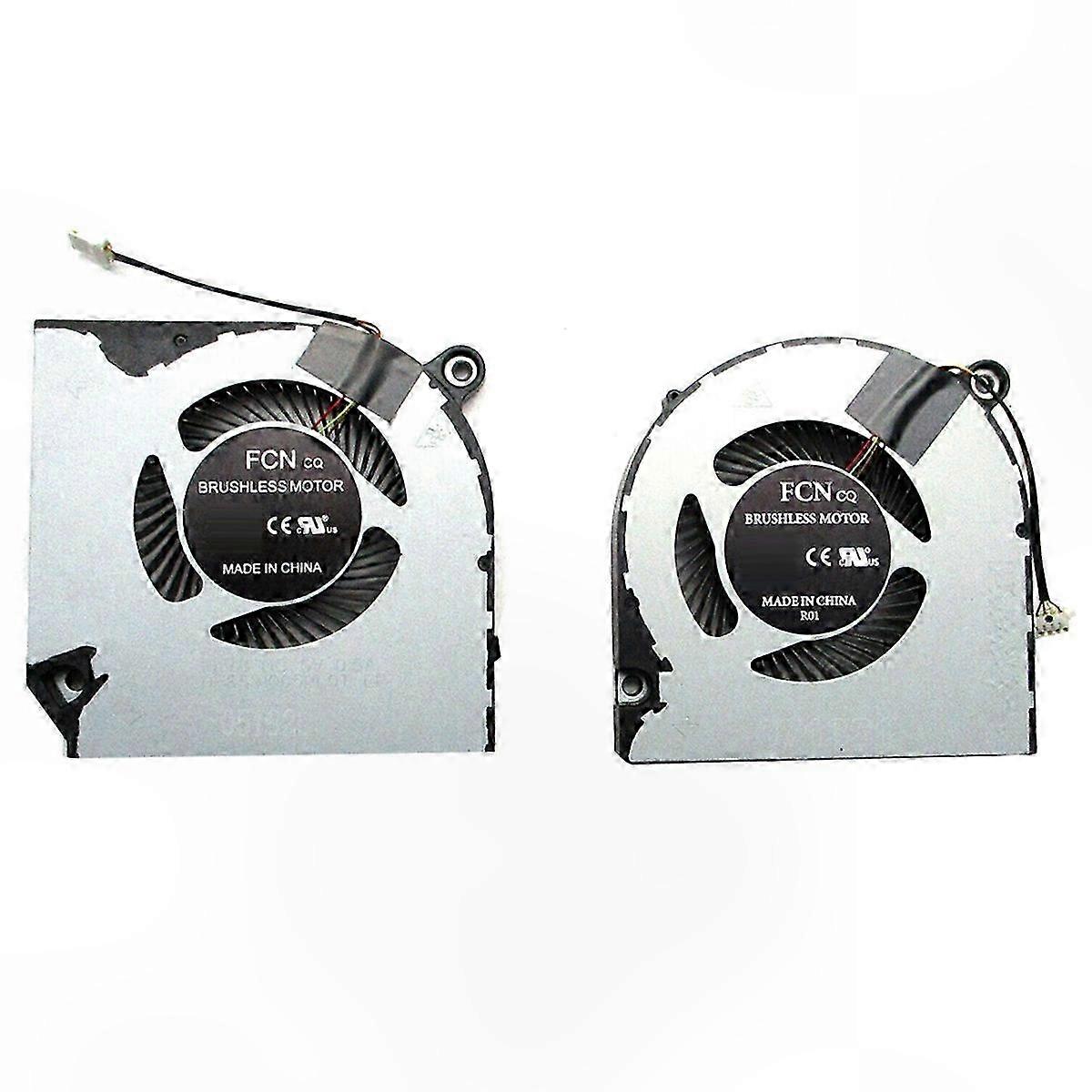 Dual-Function Cooling Fan for Laptops with CPU+GPU Support
