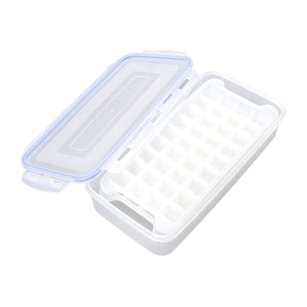 1.7L Large Capacity Ice Maker Household 2-Layer Ice Cube Mold Tray to Make 72 Ice Cubes