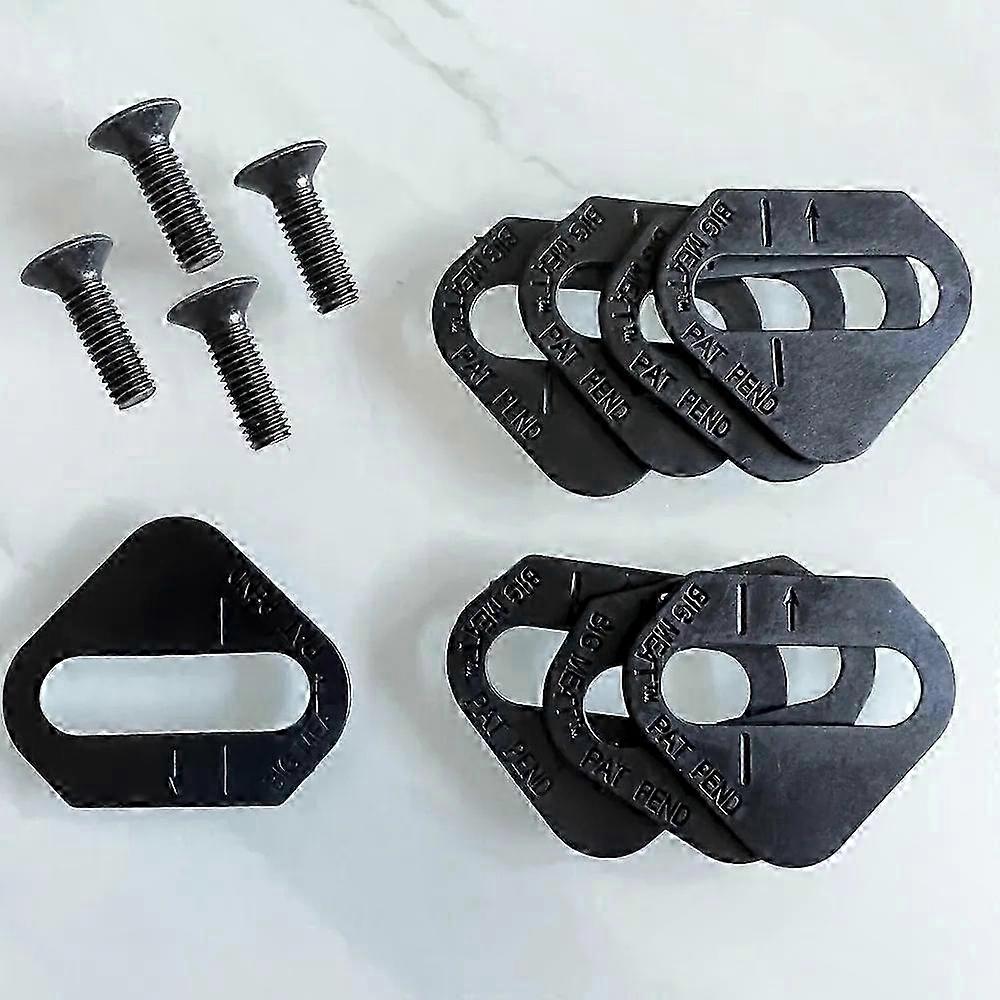 Cleat Wedges for Road and MTB Pedals 8 Pack Cycle Fit Adjustment Shimano SPD SL MTB ATAC SpeedPlay Crank Bros-Compatible