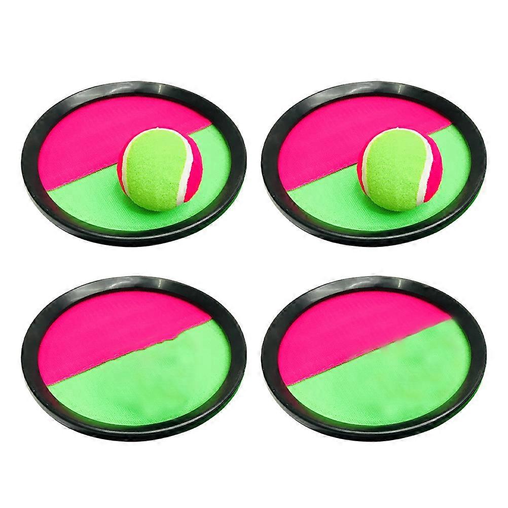 Outdoor Play Equipment For Children Including 6Pcs Toy Racket And Ball Set Ideal For Beach Play