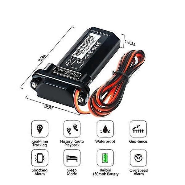 -901 Waterproof Mini GPS Tracker 2G GPS Without Built-in Battery