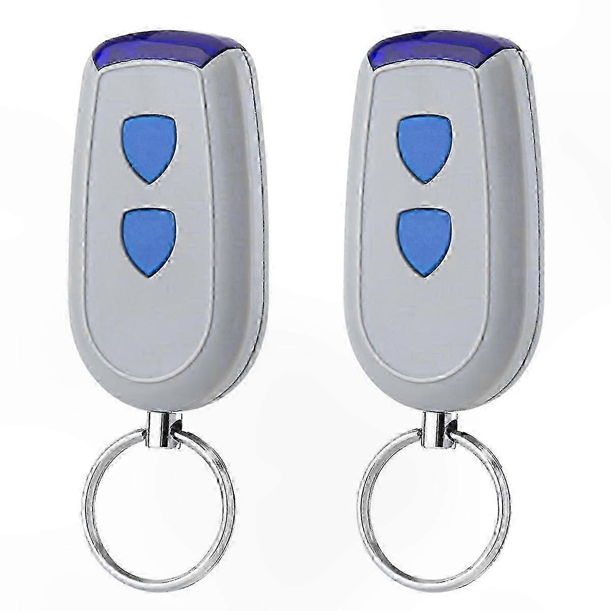 433.92 MHz Remote Control Replacement for Garage Door Openers, 2-Pack Compatible with Multiple Models