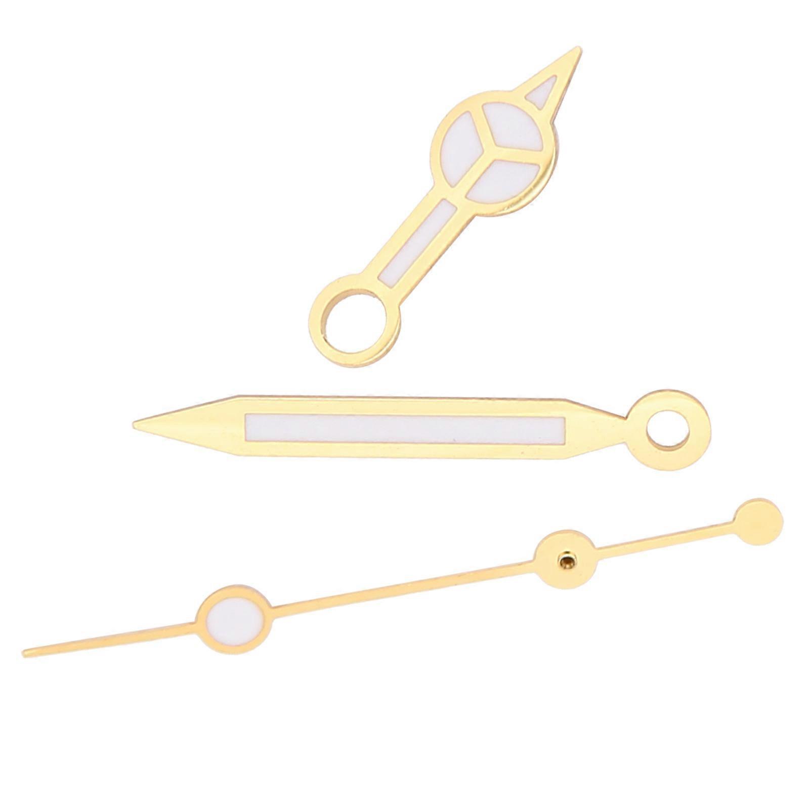 Luminous Gold Watch Hands for 8200 Movement Hour Minute Second