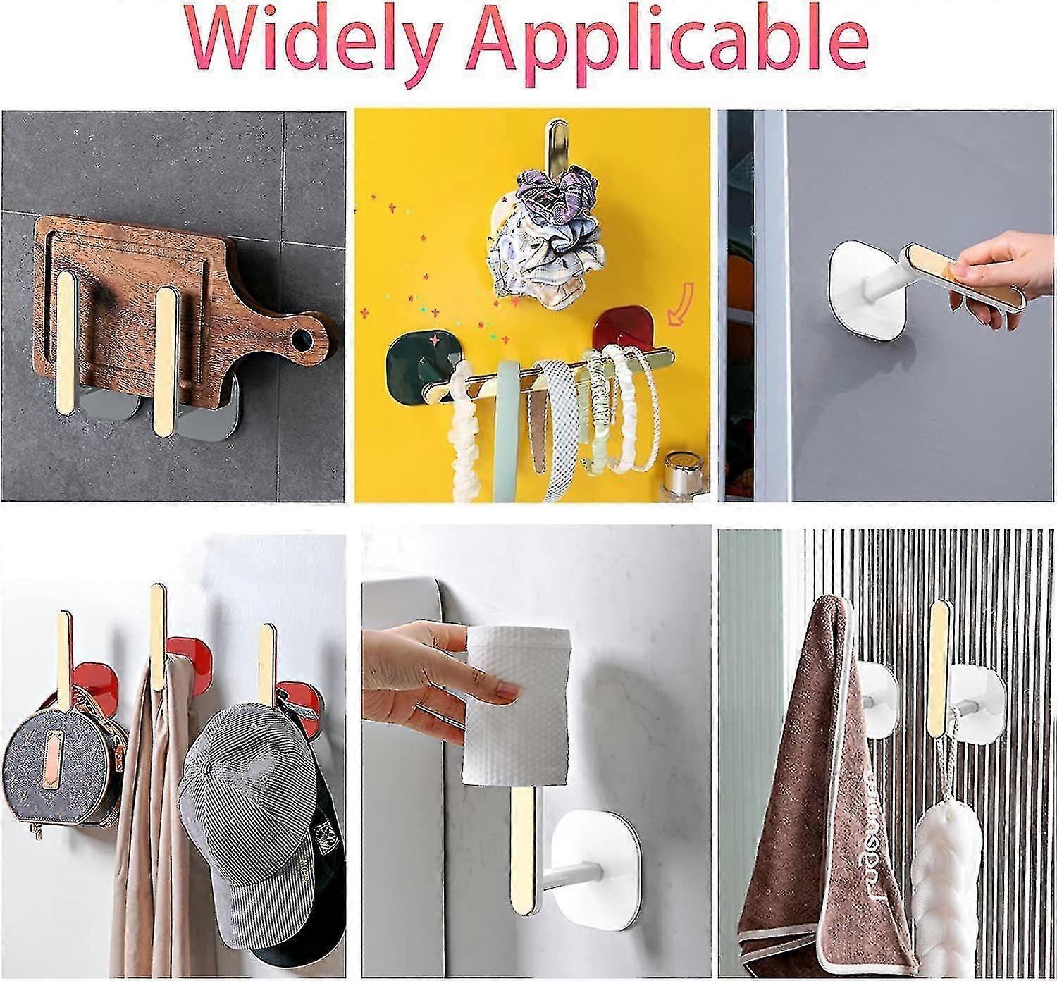 2個のゴールドカーテンホルダー粘着カーテンタイバックL字型壁掛けフックカーテンタイバックウィンドウトリートメントホールドバック