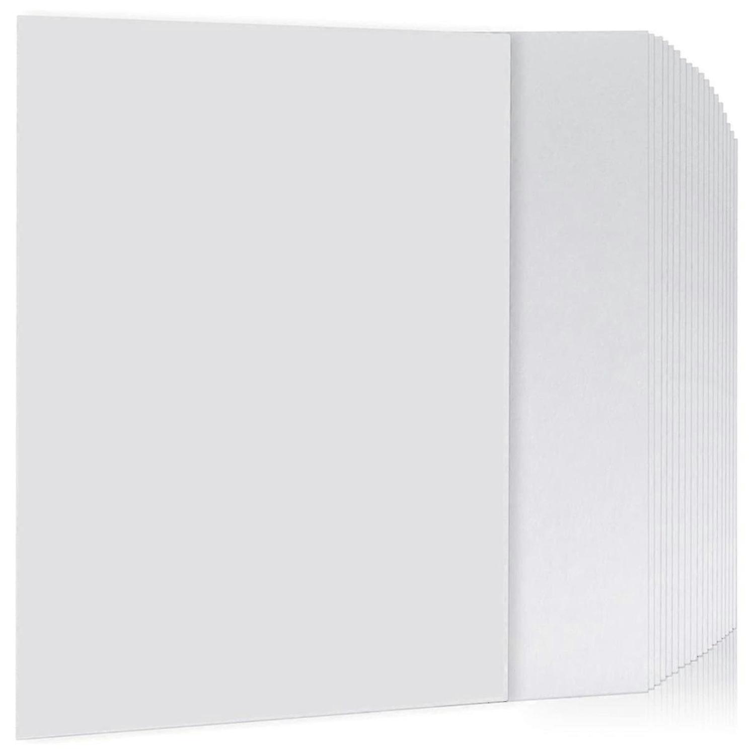 20 Pieces Sanded Shrink Plastic Sheets, Shrink Films Papers