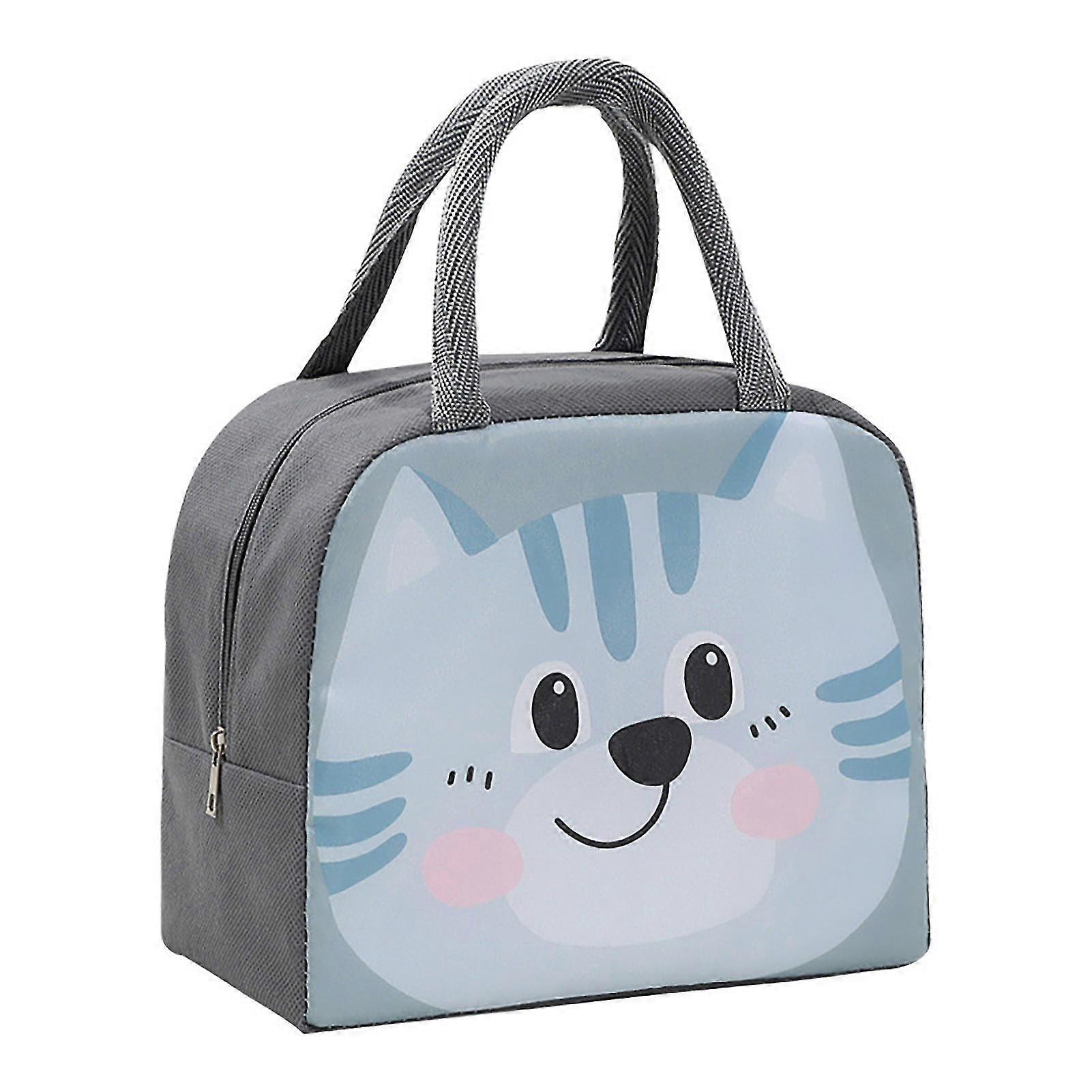 2025 Portable Fridge Thermal Bag Lunch Box Container with Handle Zipper Closure Waterproof Lunch Box Tote Cooler Bag Pouch