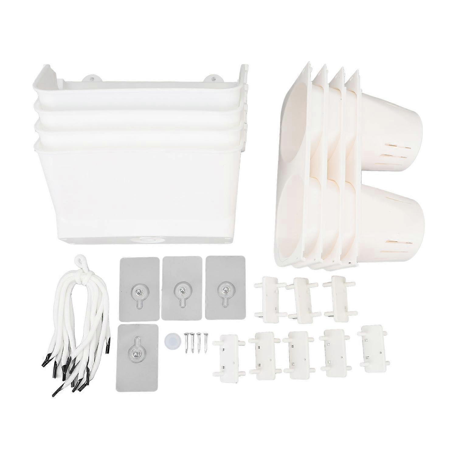 Feature:
1. Durable PP Material: Made of PP material, our vertical planter is rust resistant, sturdy