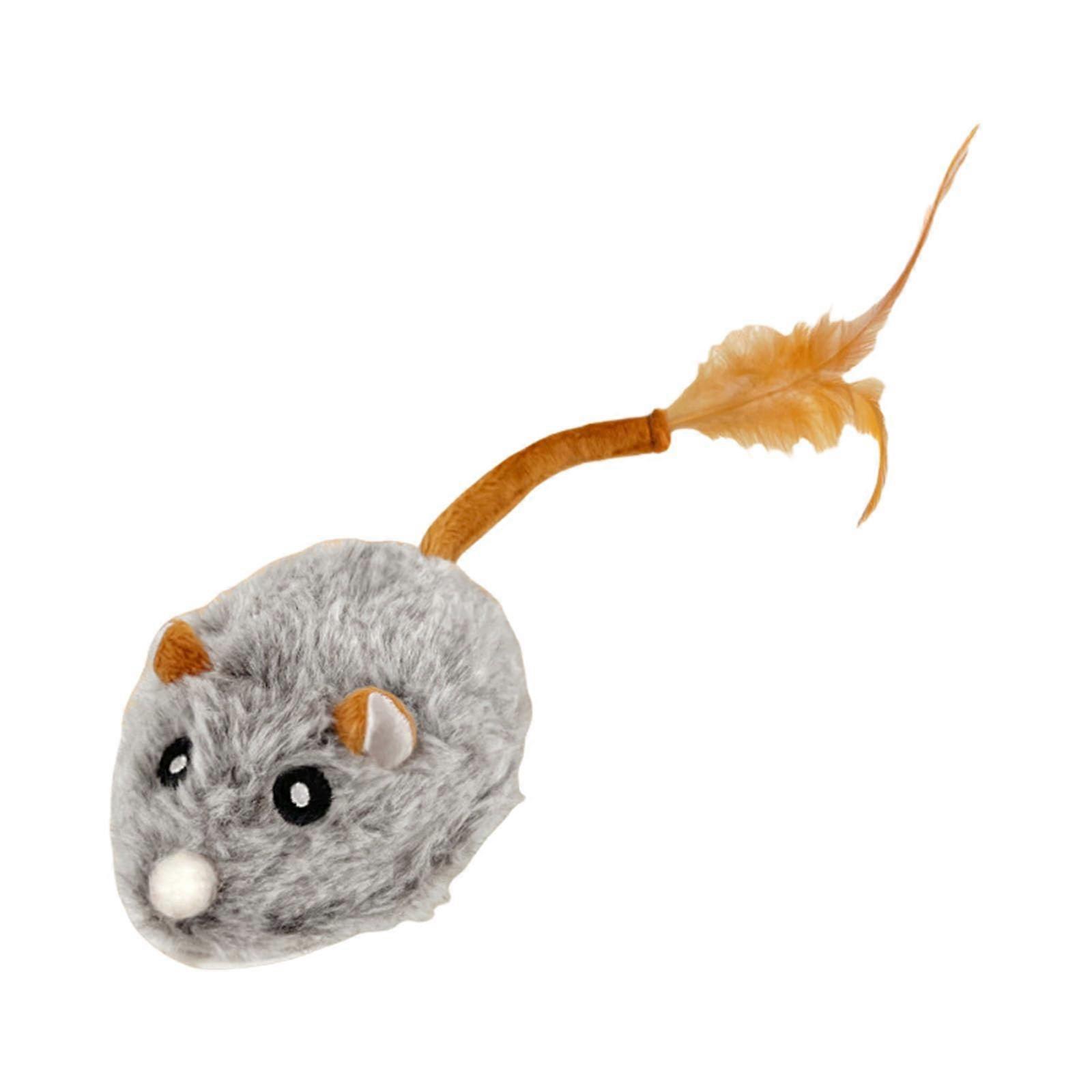 Interactive Cats Toy Rechargeable Squeaky Teaser Cat Toy For Felines Entertainment