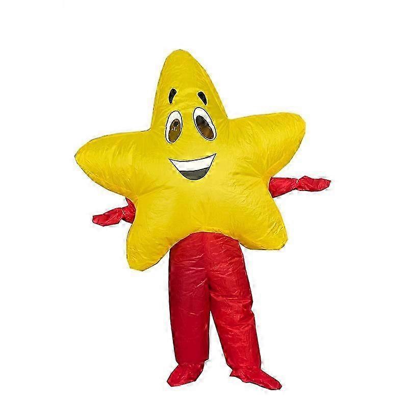 Carnival inflatable costume, five-pointed star