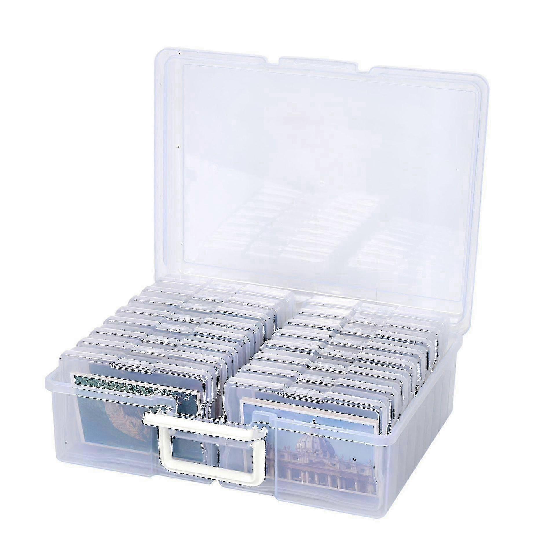 1 Set Photo Storage Box Photo Organizer Storage Photo Box Photo Keeper Container Box