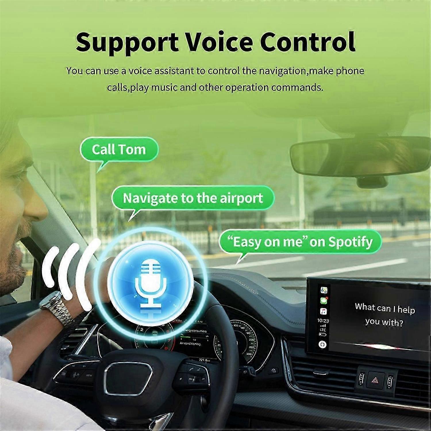 2in1 Wireless CarPlay Android Auto Wireless Adapter