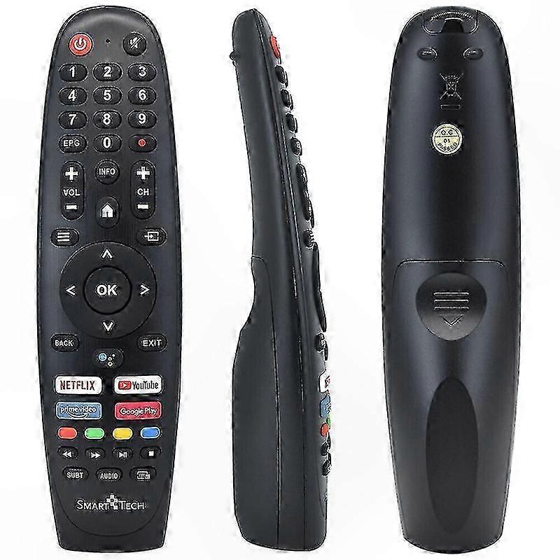 Smart Tech Voice Assistant TV Remote Control for JVC-Compatible Devices