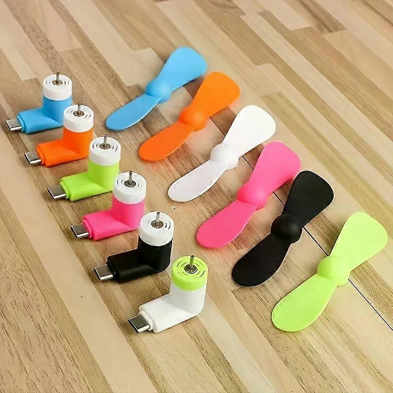 Portable Type C Mini Phone Fan for Samsung Galaxy S23+ S23 S22 S21 S20 S20+ S10 S9 Note 20 9 8 A 54 A24 A23 A14 A12 for OnePlus