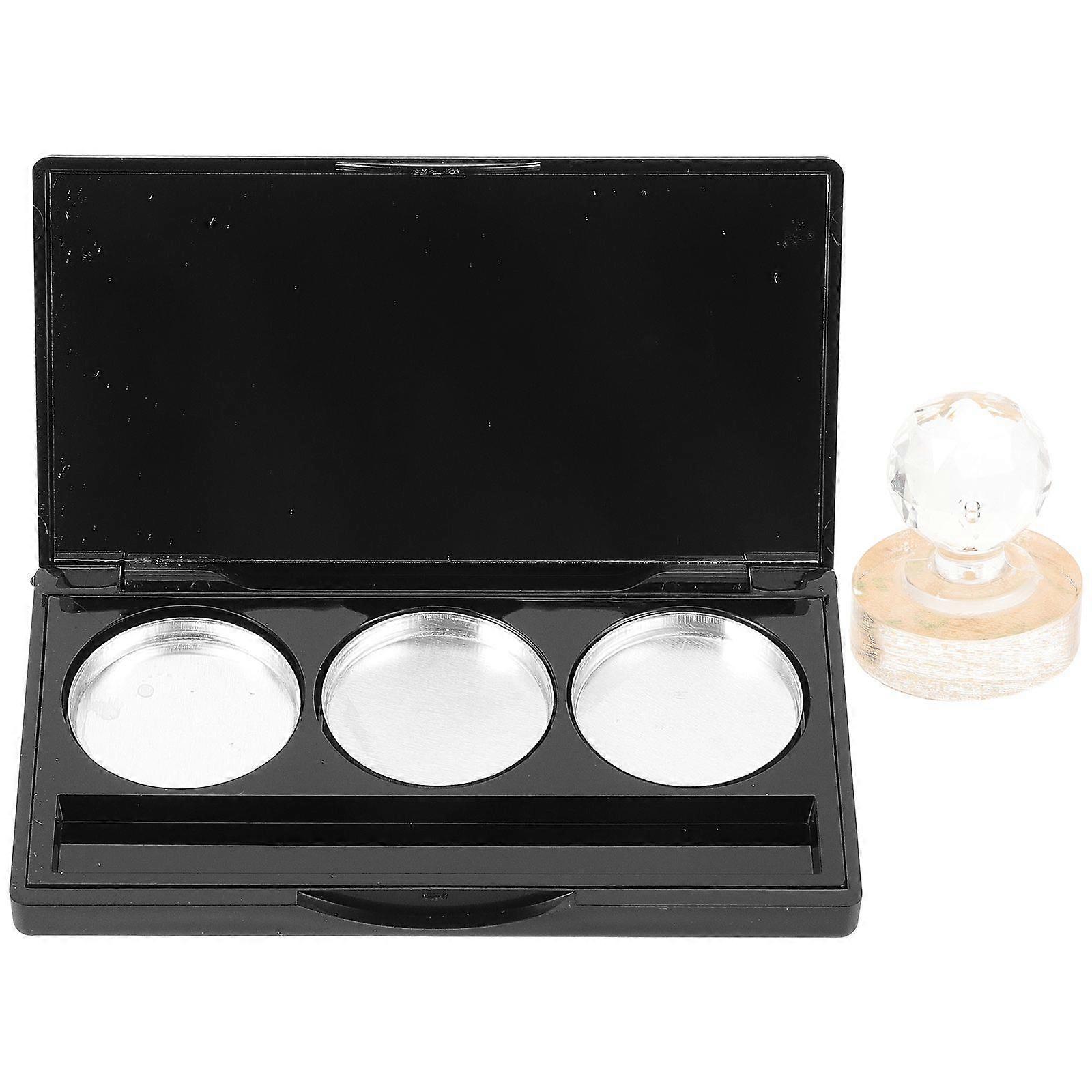 1 Set Empty Eyeshadow Palette Makeup Eyeshadow Container Makeup Case with Eyeshadow Pans