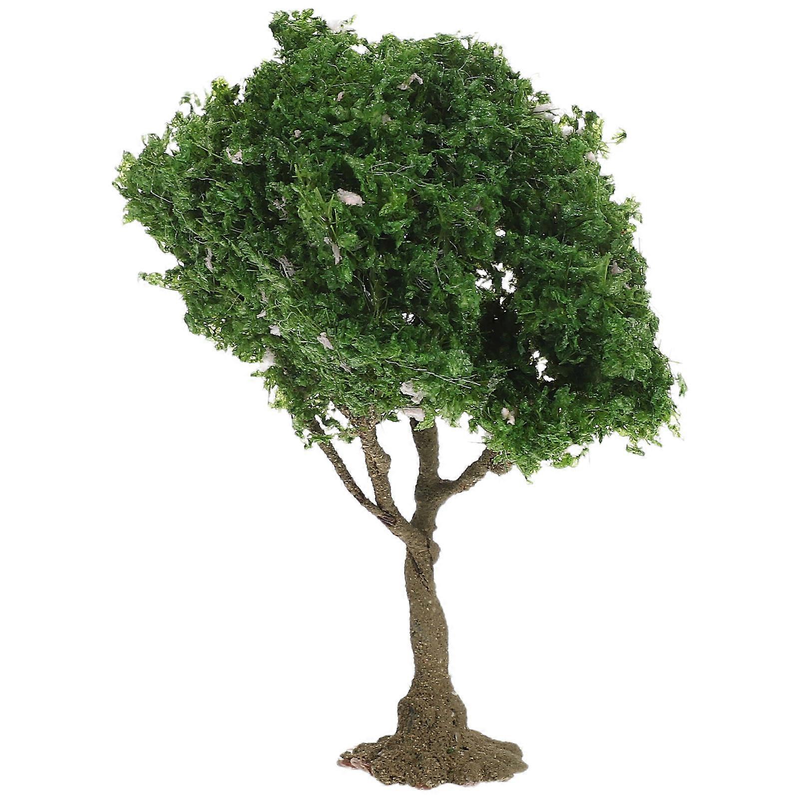 Mini Tree for Landscape Model for Crafts 1 Piece Green Artificial Plant