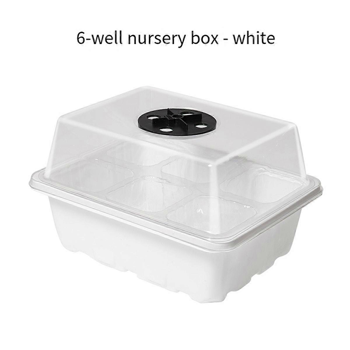 Seed Starting Kit with Adjustable Humidity Dome and Basic