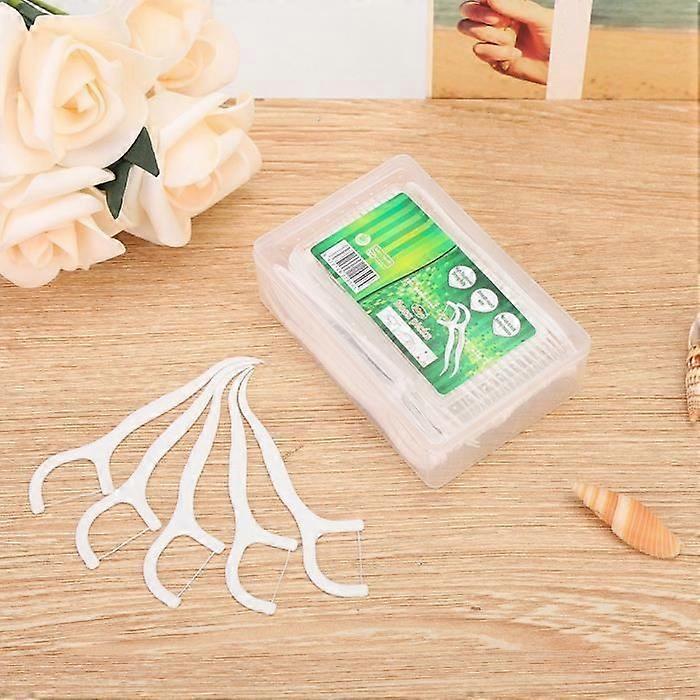 Toothpicks - QIILU - 50pcs - Dental Floss - Non-slip - Non-toxic