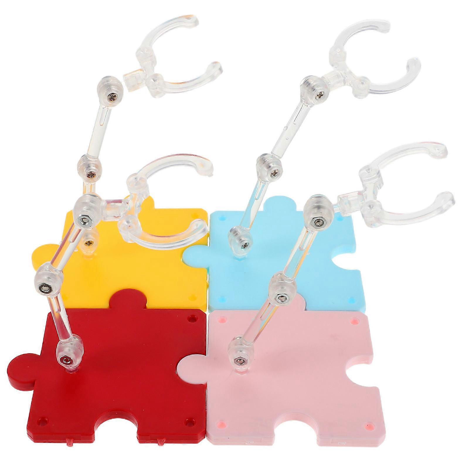 Model Holder Action Figure Stand for Flexible Assembly 16Pcs Pack