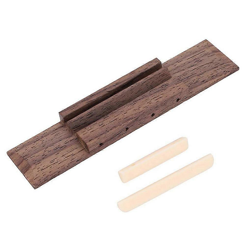 Premium Wood Ukulele Bridge Set for 4-String Ukulele Accessories 3Sets