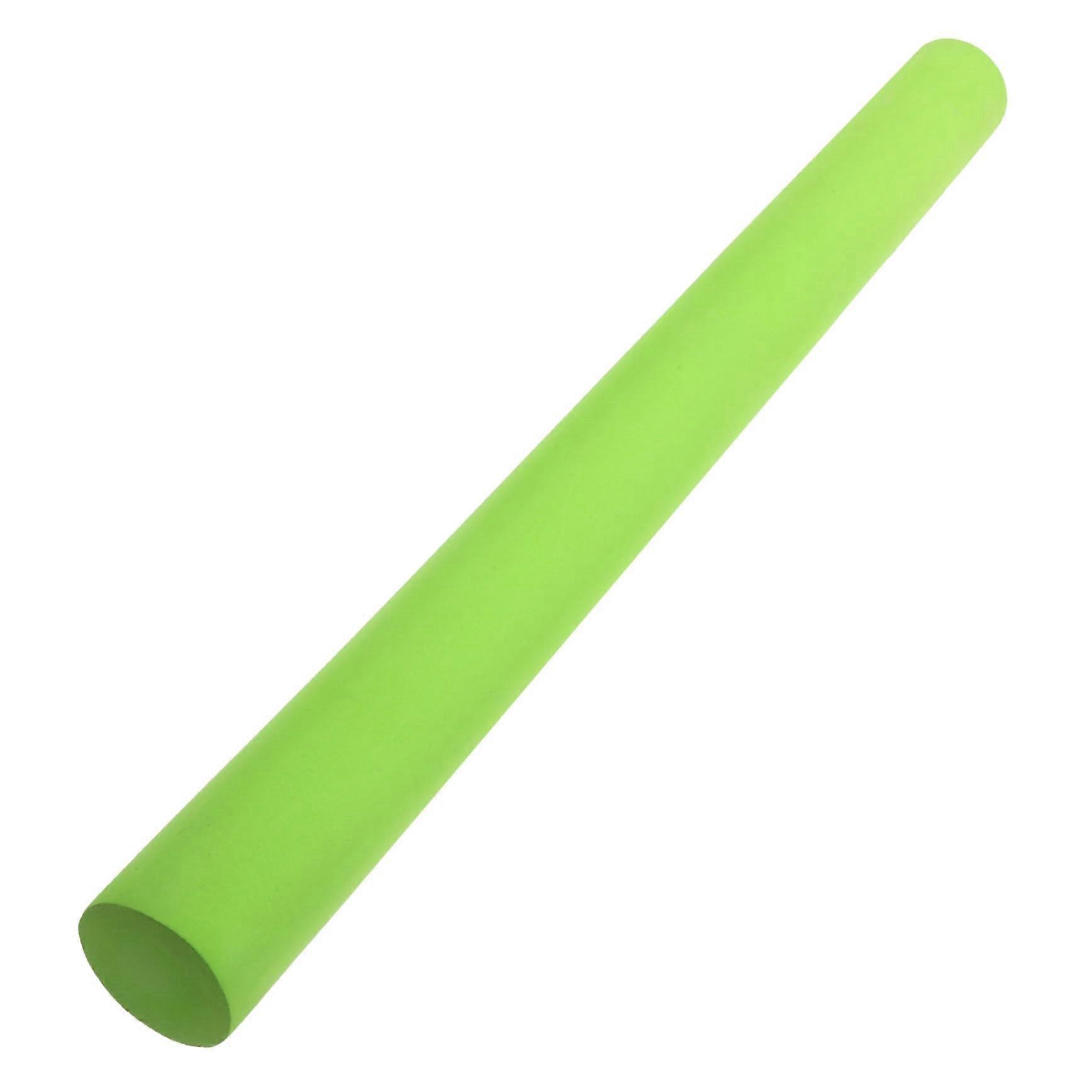 Basketball Interference Stick 2 Pieces Training Bar WearResistant Blocking Rod Soft EVA Green 55.00x5.00x5.00cm