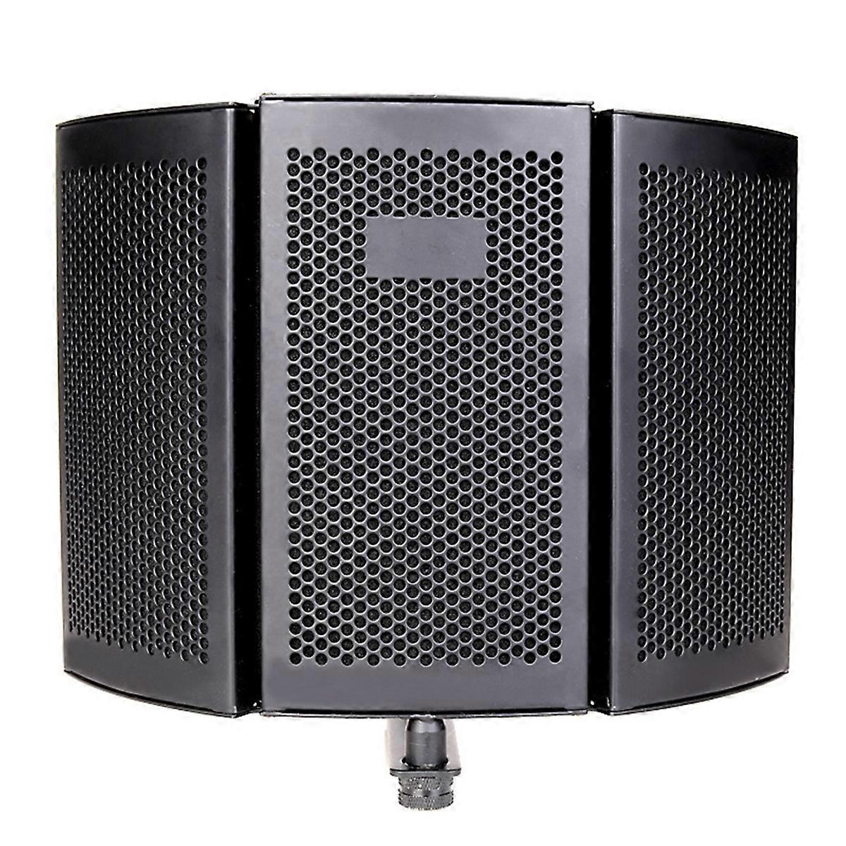 Three-Door Soundproof Cover Microphone Recording Studio Windproof Screen Professional Microphone Noi