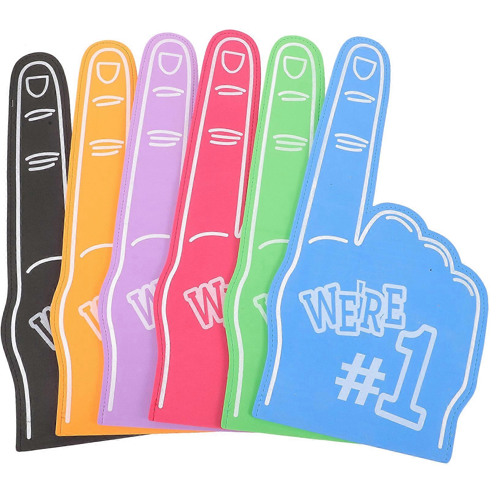 Foam Fingers Sports Cheering Hands for Party Props 30Pcs Set