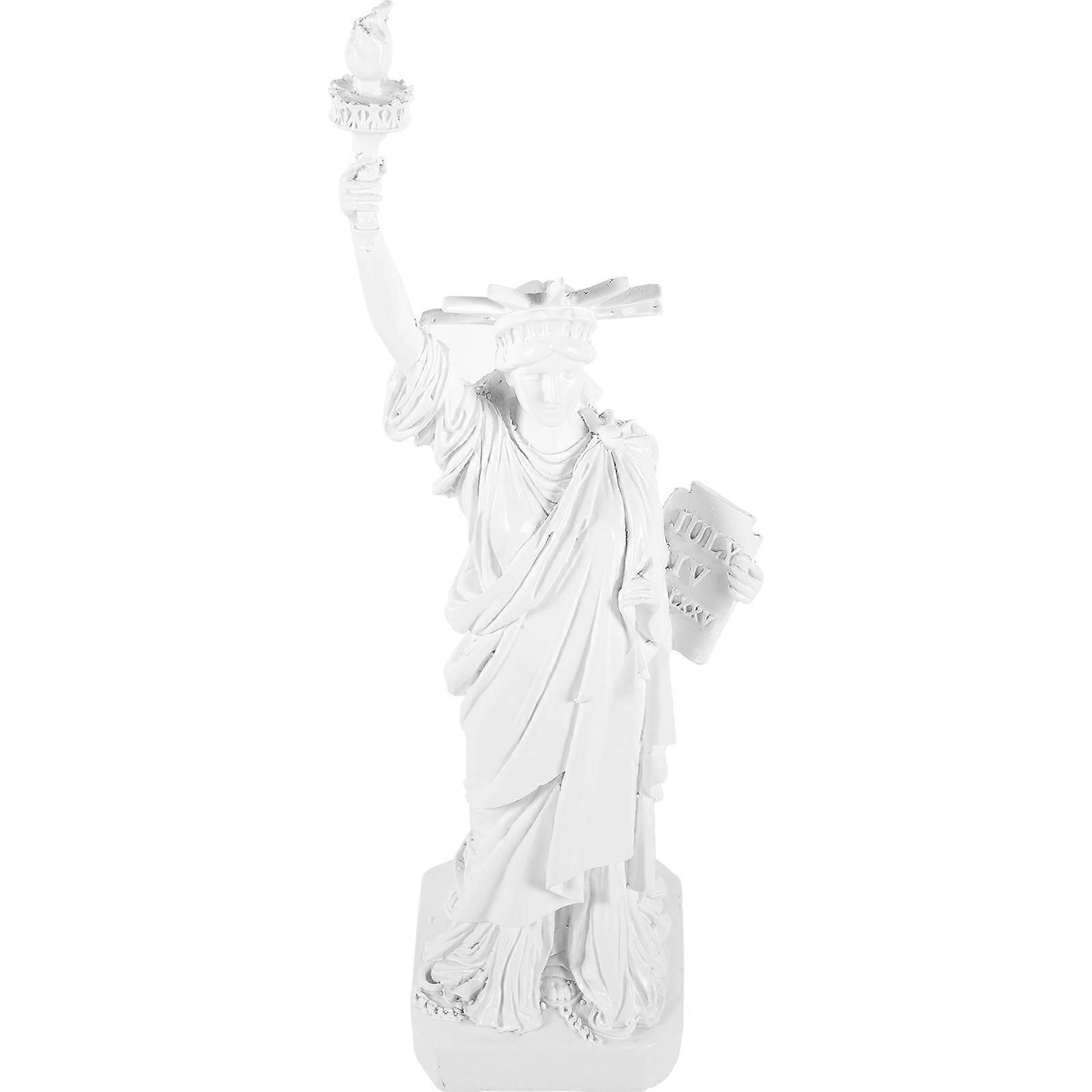 Mini Resin Statue of Liberty Craft for Decoration Use 3Pcs Table Ornament