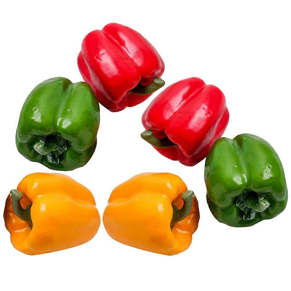 Pepper Model Simulation for Decor 18Pcs Set Including Red