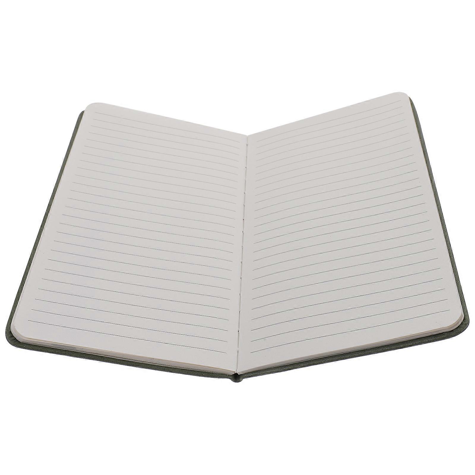 Rectangular Weekly Monthly Planner Notepad For High-End Users In Green For Schedule Management During Work And Study 2Pcs