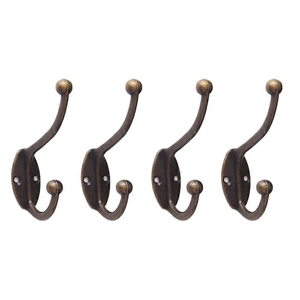 Practical Hanging Hook Metal Clothes Hooks for Holding Use 12Pcs Wall Mount