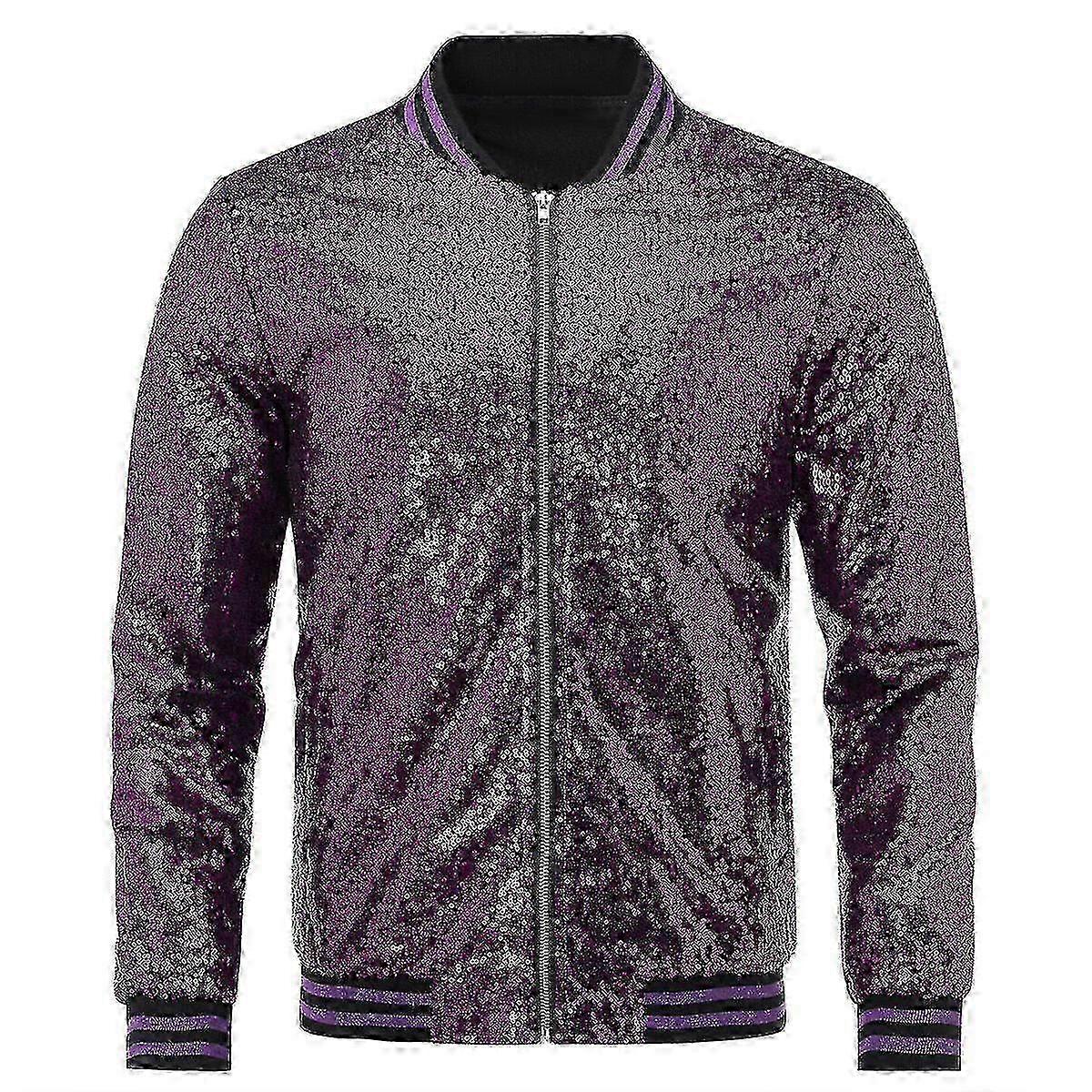 2025 Pánské flitry Ležérní Zip Party Bomber Jacket