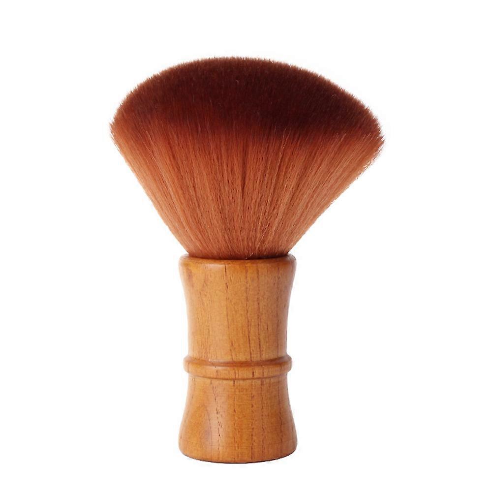 Hair Cutting Brush Multifunctional Neck Duster for 3Pcs Brown Pack