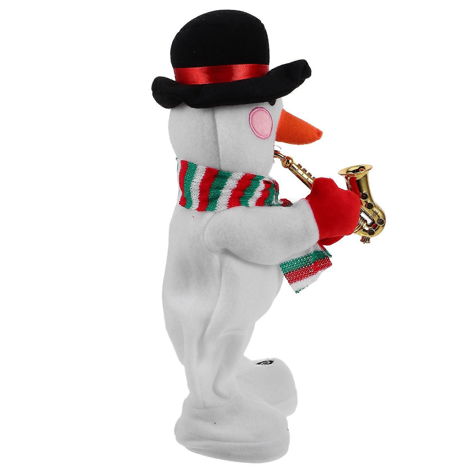 Snowman Doll for Fun 3Pcs Electric Plush Toy