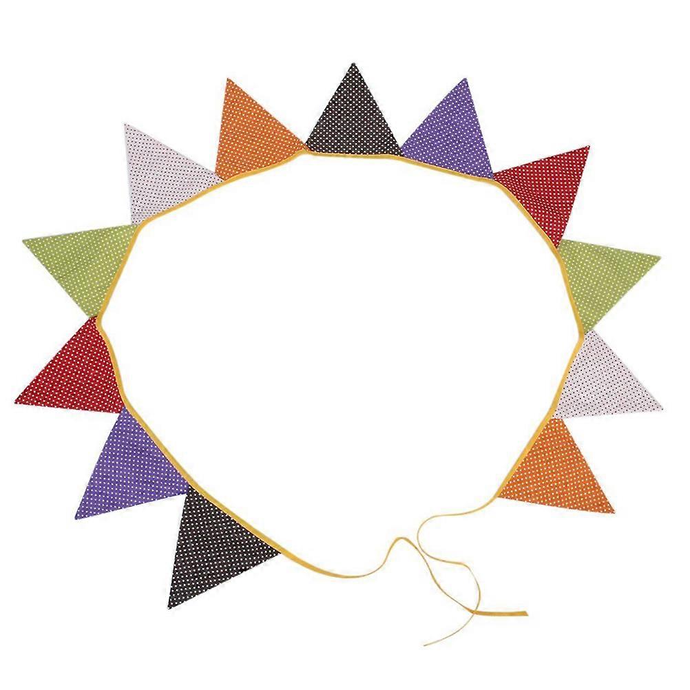 Triangle Bunting Flags for Celebration 24Pcs