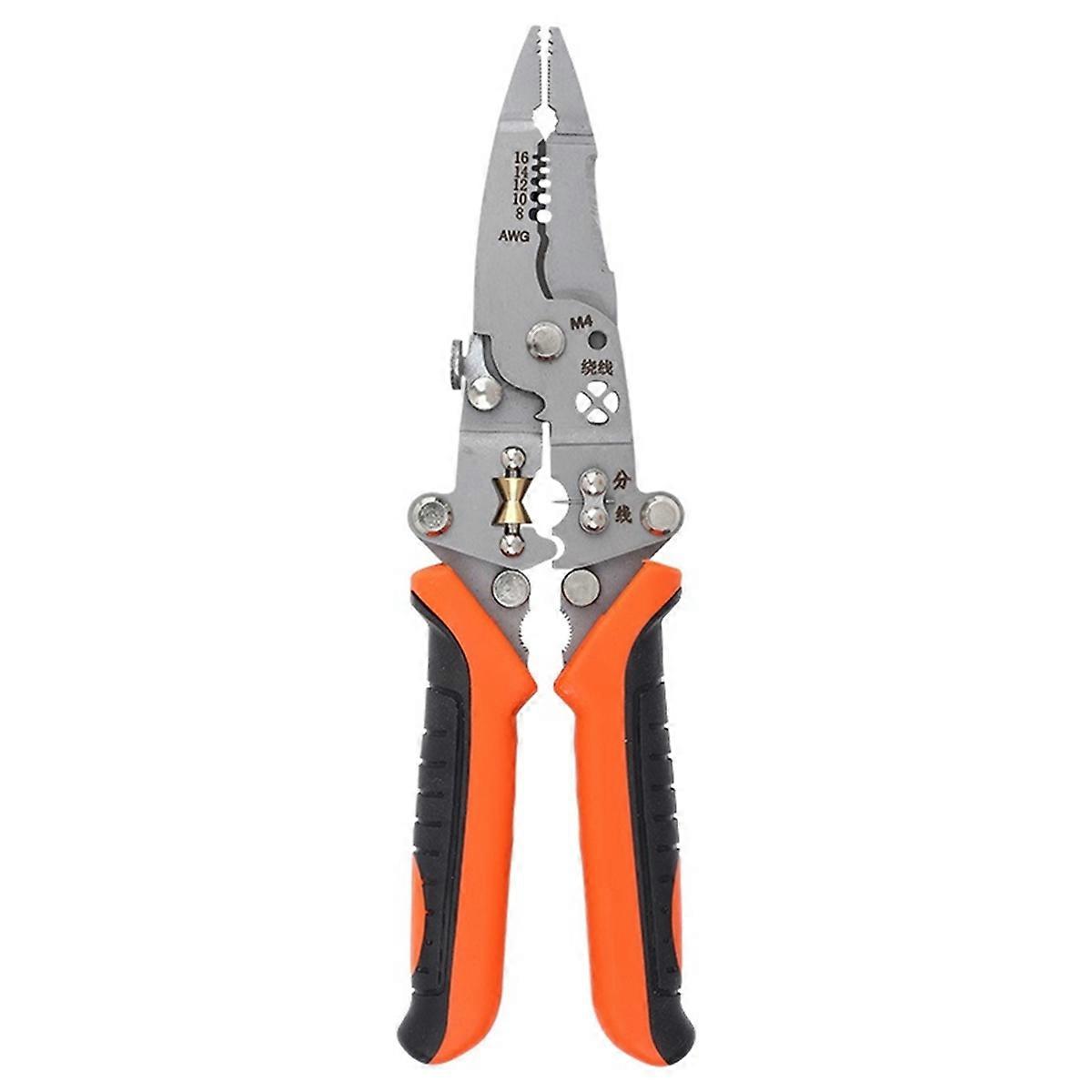 Universal Wire Stripping Pliers for Stripping, Splitting, Winding