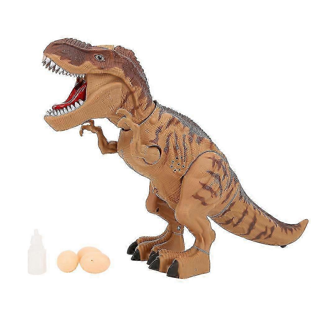 Interactive Dinosaur Toy with Music, Motion, Lights, and Spray for UK Children's Play and Learning