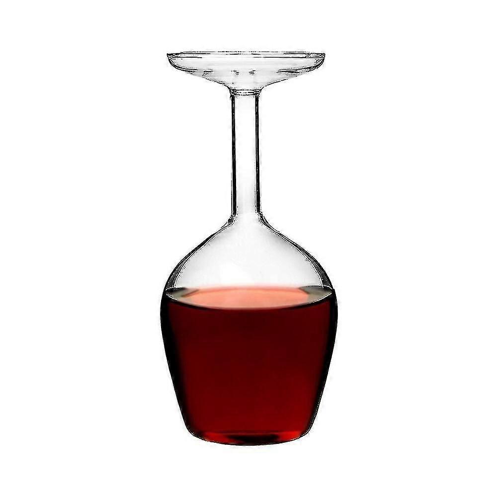 Upside Down Wine Glass