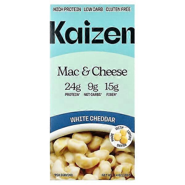 Kaizen, Mac & Cheese, White Cheddar, 6.4 oz (178 g)