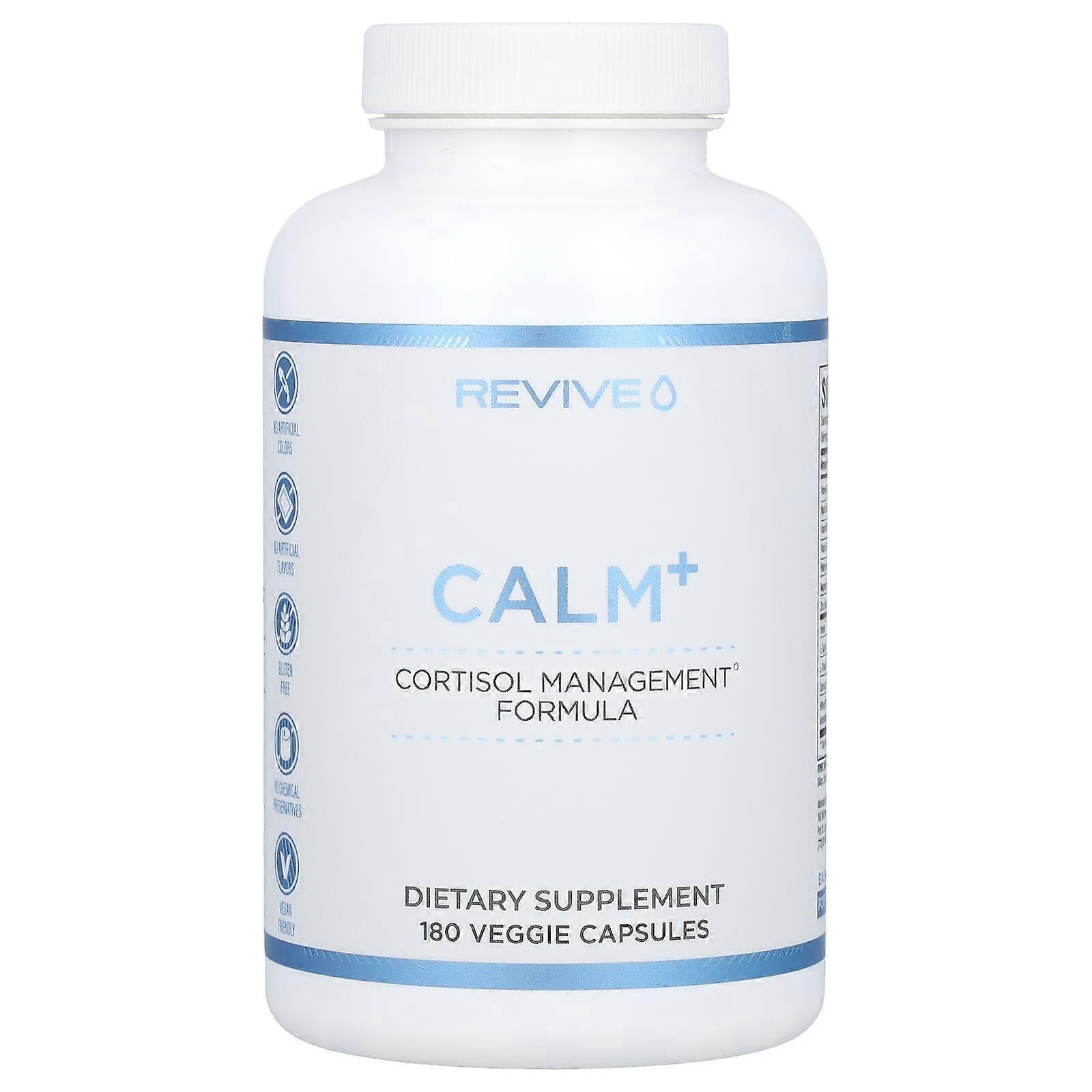 Calm+, 180 Veggie Capsules