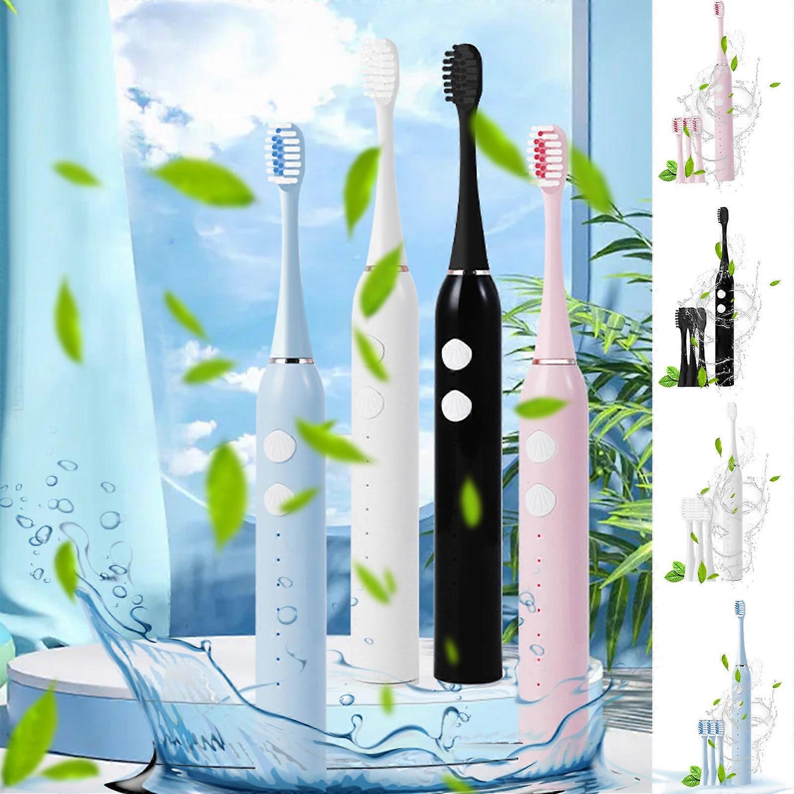 APMEMISS Best Electric Toothbrush, Low Noise & Portable with Smart Timer, IPX7 Waterproof, Compatible with Pink, Vibration Deals