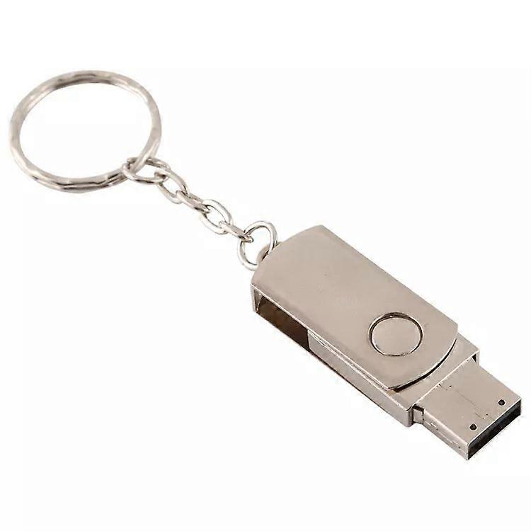 Metal Series Mini USB 2.0 Flash Disk with Keychain (8GB)