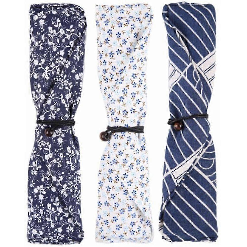 Japanese Chopstick Case Japanese Style Tableware Bags Protect from Dust and Scratch 3Pcs