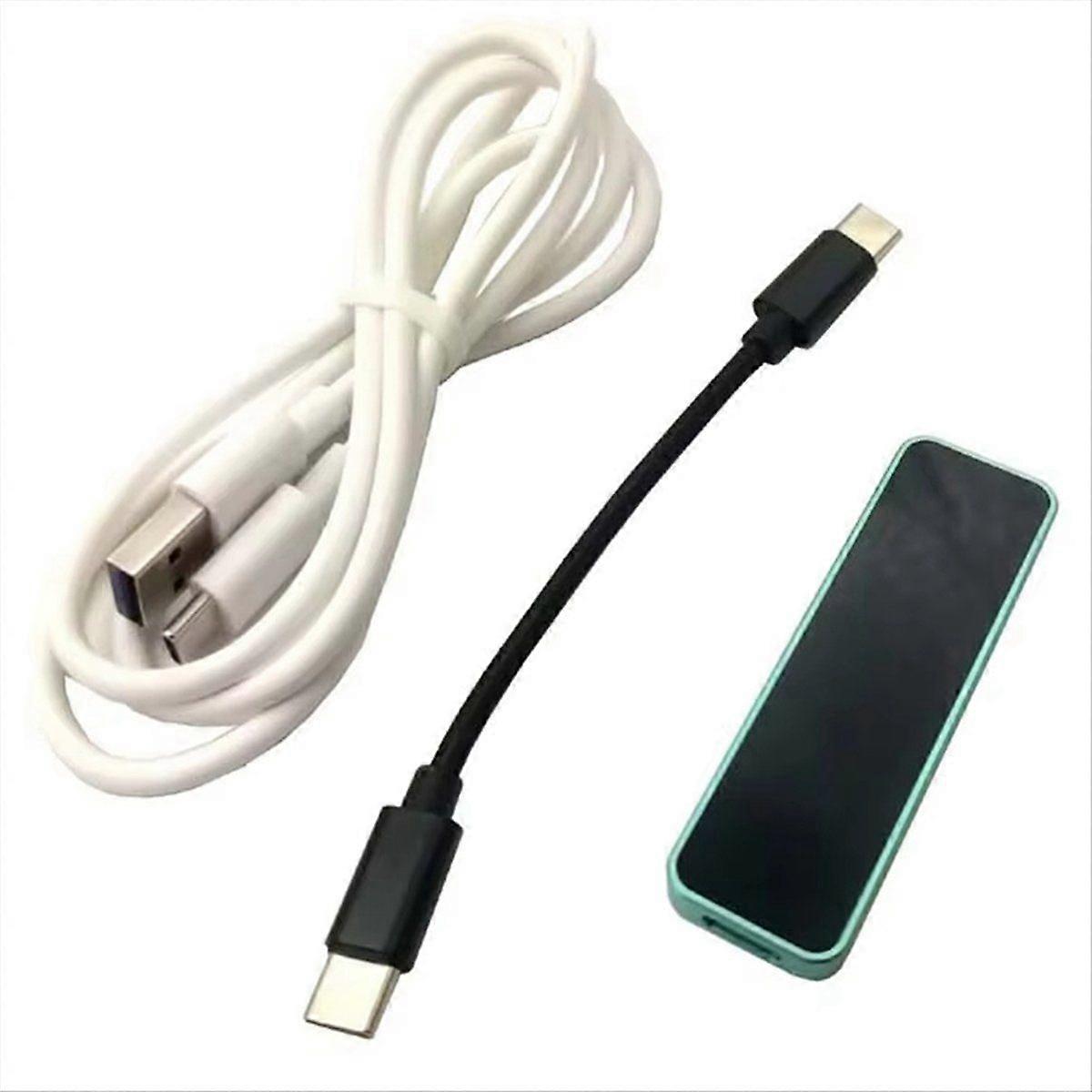 KS01 OLED Display XMOS+ES9038Q2M Decoding Decoder Headphone Amplifier with USB Cable