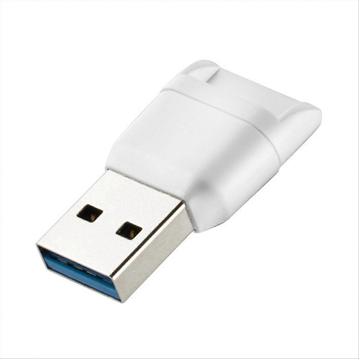 Memory Card Reader Adapter USB 3.0 High Speed Flash Memory Card White