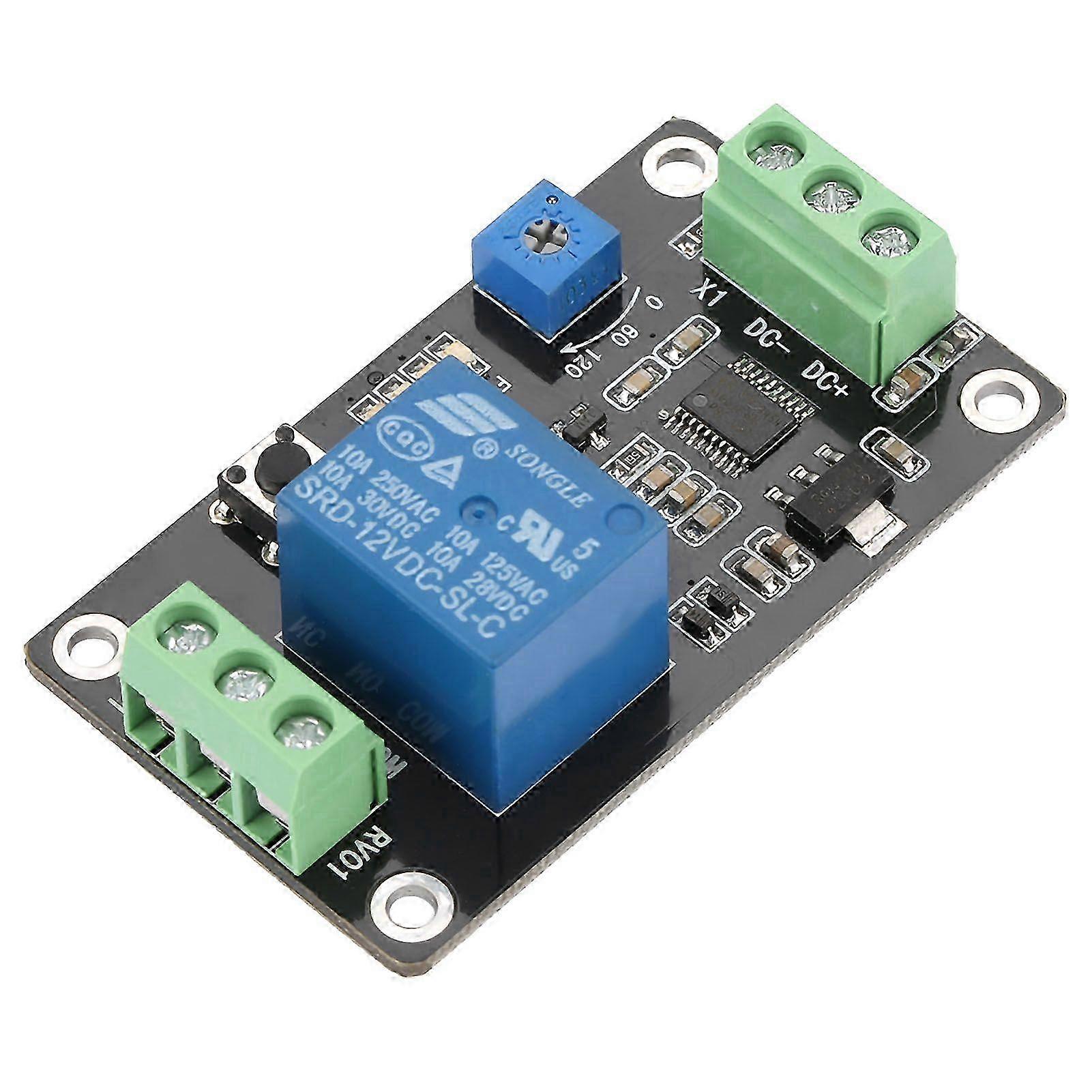 Delay Timer Relay Self locking Delay On Off Time Switch Super 555 Timer DC 12V SZRH