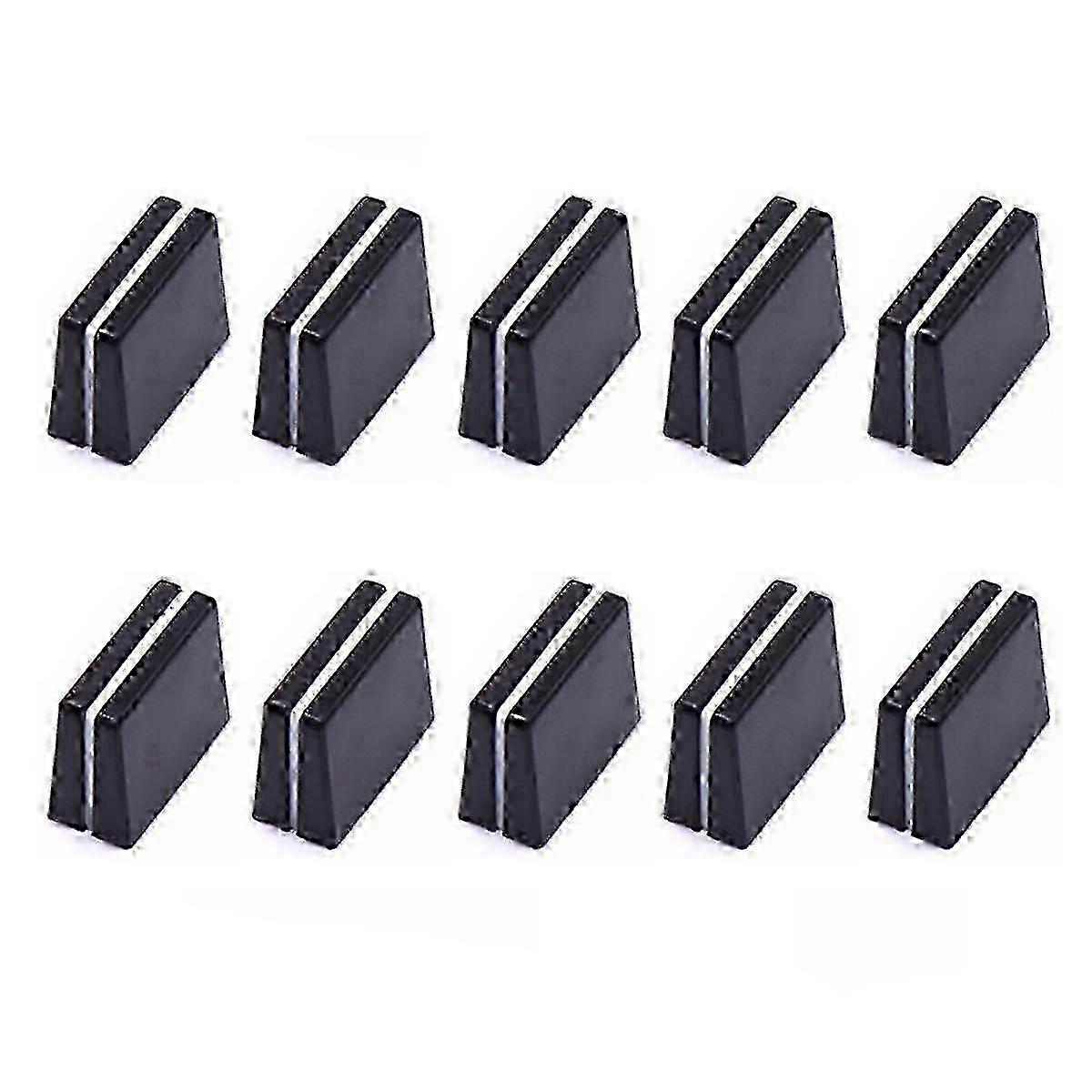 10pcs Fader Caps Mixer Fader Slider Knobs Replacement Buttons Caps for Mixer Console Accessories